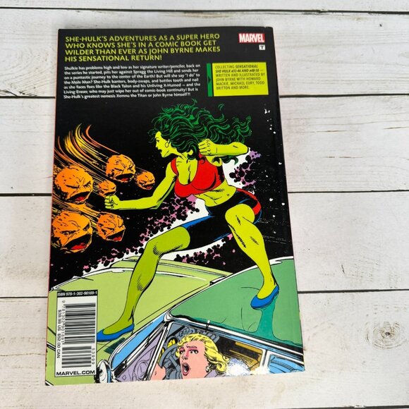 Sensational She Hulk The Return John Byrne First Printing 2016 Marvel Comics PB - Picture 2 of 4